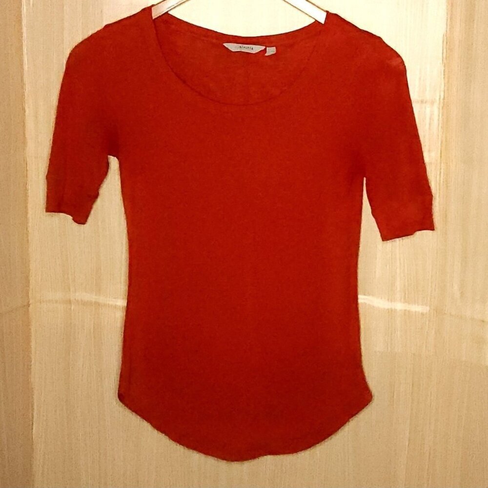 Athleta Womens Burnt Orange Tunic Top XXS